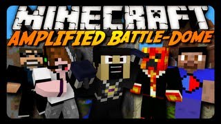 Minecraft: AMPLIFIED BATTLE DOME! w/ AntVenom & Friends!
