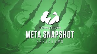 CAN ANYONE STOP JAINA? | Tempo Storm Wild Meta Snapshot Breakdown [Descent of Dragons]