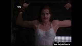 Geena Davis tied p and drowning scene