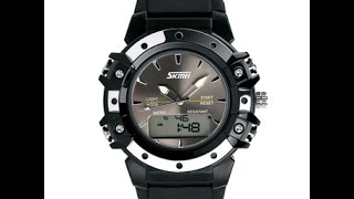 Skmei 0821 AD0821 black Detail and Hands On