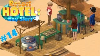 Resort Hotel прохождение #14 Обставляем кафе на Пляже