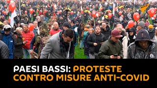 Paesi Bassi: proteste contro le nuove misure anti-Covid