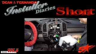 A quick Kenwood Radio install in a Ford F250 with the Pac kit.  Installer Diaries Short 117 5