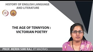 The Age of Tennyson : Victorian Poetry
