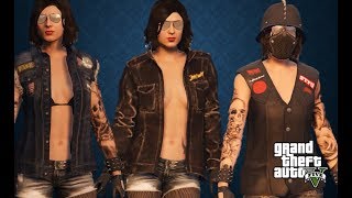 GTA 5 Online - Female Biker Outfits