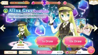 Magia Record Alina fate weave summons