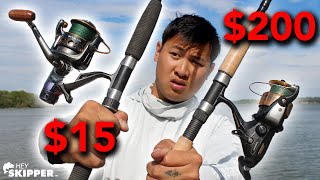 $15 Wish.com Fishing Reel vs $200 Shimano Fishing Reel