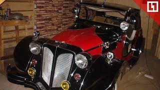 Ретро-машины из металлолома
