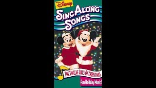 Disney Sing Along Songs - The Twelve Days of Christmas (1993) [1994 VHS]