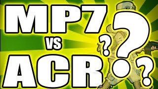 MW3 Tips & Tricks: MP7 vs ACR! - BEST GUN to use in MW3? (Modern Warfare 3)