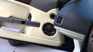 Morel Speakers in Aston Martin DB9: Auto Audio's Leather work Rules!
