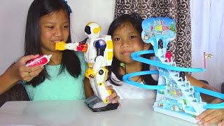 Speed Tech Radio Control Space Soldier Robot and Jolly Penguin Frisk Paradise - Kids' Toys