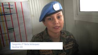 MUJERES EN MISIONES DE PAZ