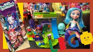 Распаковка и сборка Lego Friends Mia, Распаковка куклы Энчантималс Морская серия.