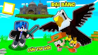PHONG CẬN THỬ THÁCH 24 GIỜ LÊN TRỜI CAO 1000 BLOCK TIÊU DIỆT CHIM ĐẠI BÀNG ĐÁNG SỢ TRONG MINECRAFT