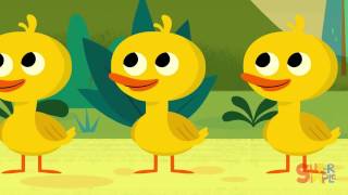 Песенка для детей на английском - Five Little Ducks - весёлая детская песенка