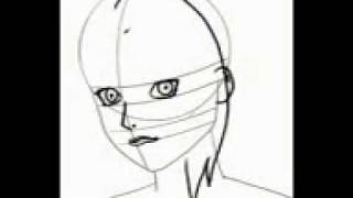 Draw tsunade face