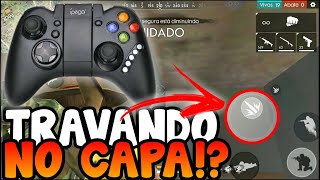ANALÓGICO TRAVANDO PRA SUBIR CAPA!? PORQUÊ ISSO ACONTECE? FREE FIRE