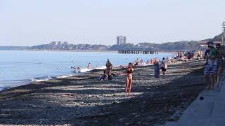 04 08 2020 хрустальное УТРО на море Кобулети ქობულეთი Аджария Грузия