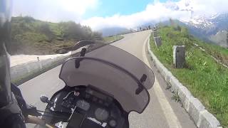 Africa Twin XRV 750 - Like a Supermoto _ Großglockner Part 1