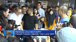 Mendag Zulhas Happy Pasar Tanah Abang Tak Lagi Sepi