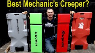 Best Mechanic’s Creeper? Daytona vs Snap On! Let’s Find Out!