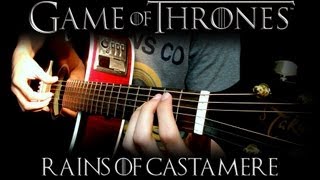 Rains of Castamere & Goodbye Brother - Acoustic Guitar - Eddie van der Meer ( Game of Thrones )