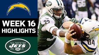 Chargers vs. Jets | NFL Week 16 Game Highlights