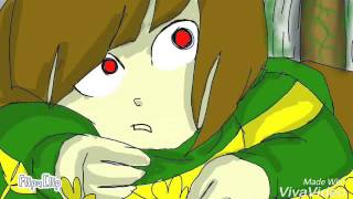 Undertale- animation (Chara  and Asriel)