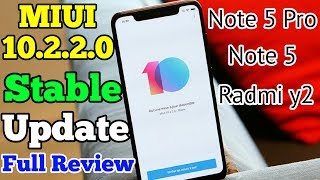 MIUI 10.2.2.0 Global Stable Update Released in India || What's New ? | Download Now