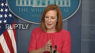 USA: "We do not see conflict"- Psaki on China as Aukus alliance confirmed