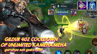 Gildur Si Kakek Legend MVP Gameplay & 40% CDR Build - AOV Indonesia
