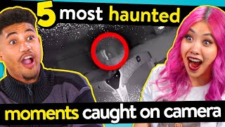 5 Most Haunted Moments CAUGHT On Camera | REACT