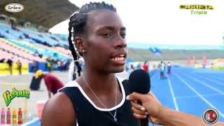Dawnalee Loney aiming to win Class 1 400m title for Balaclava High - CHAMPS 2014 - SX