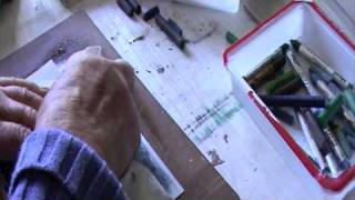 Tecnica con pastelli ad olio (parte prima)