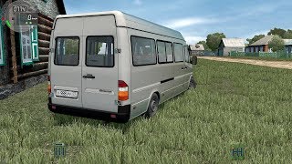 1998 Mercedes Sprinter 312 CDI - City Car Driving [Realistic Driving with Steering Wheel]