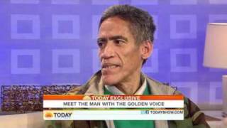 Today Show  Homeless man with golden voice "thankful to be here"