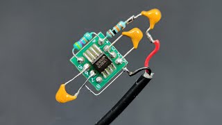 Super Bass Mini Audio Amplifer Circuit Using 8002D