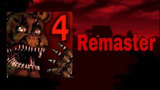 LIVE FNAF 4 Mobile Remaster Gameplay! (1ST To Stream It)