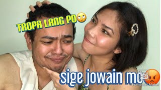JOJOWAIN o TOTROPAHIN challenge (husband and wife version) laughtrip