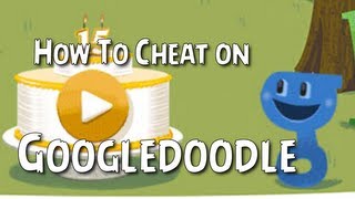 How to cheat on the Google Doodle pinata game