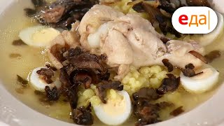 Грибной суп с макаронами и макароны в грибном соусе | Кухня по заявкам