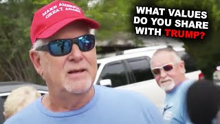 EYE-OPENER: Trump Supporters Asked To Describe Their Values