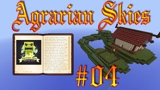 Minecraft FTB: Agrarian Skies HQ #04 - Жизнь налаживается =)