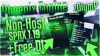 ❖[BO2/1.19] Phoenix Engine SPRX  Modmenu + Free Download || zOlymP❖