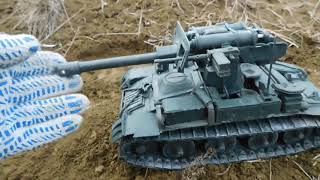 M56 Scorpion из пластилина! попытка снять хорошее видео