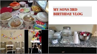 HOW WE CELEBRATED OUR SON'S 3RD BIRTHDAY||INDIAN (NRI )MOM||JOY OF BEING A HOMEMAKER
