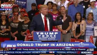 FNN: FULL SPEECH - Donald Trump Rally in Phoenix on October 29, 2016 - 7th Visit to Arizona - FNN