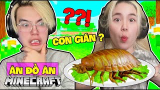 PHONG CẬN VÀ SAMMY THỬ THÁCH 24 GIỜ ĂN TOÀN ĐỒ ĂN TRONG MINECRAFT TẬP 8