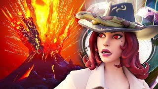 VOLCANO EVENT CINEMATIC (Drum Gun Unvaulted, Tilted Destroyed - Fortnite Loot Lake Rune Event)